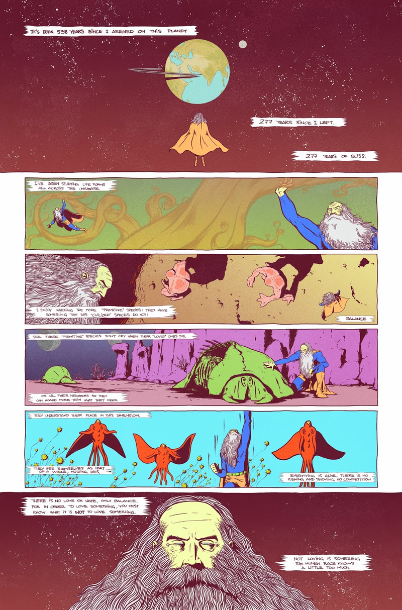 Illustration for article titled What Happens When Superman Finally Gets Sick of Humanity